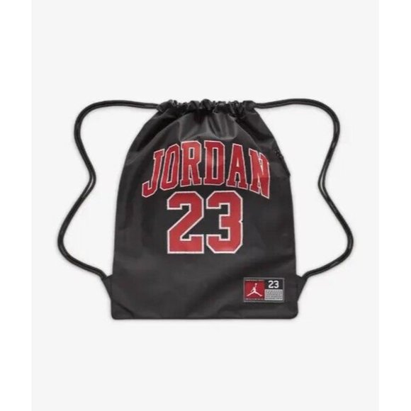 Nike Jordan 23 Bag/Gym Sack/String Bag Adult Unisex Bag Black/Red NWT